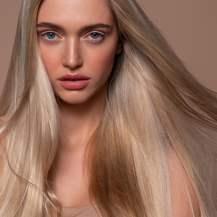 hairgloss stralend haar