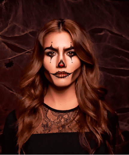 halloween look van BE Creative Make Up