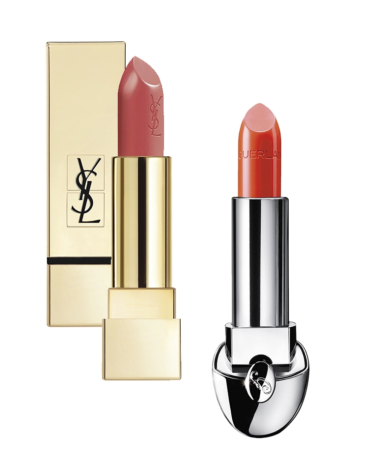 Rouge Pur Couture van Yves Saint Laurent en Rouge van Guerlain