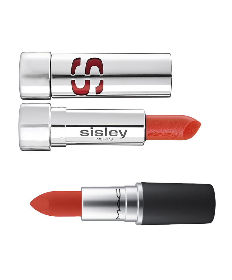 Powder Kiss van M.A.C. en Phyto-Lip Shine van Sisley