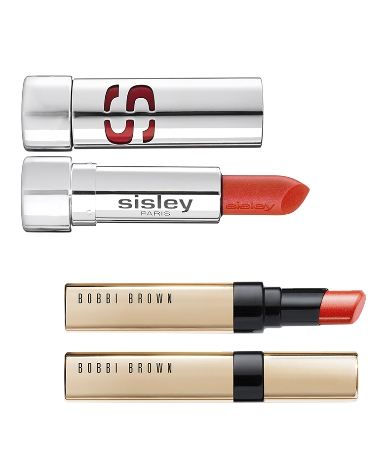 Luxe Shine Intense Lipstick van Bobbi Brown en Phyto-Lip Shine van Sisley