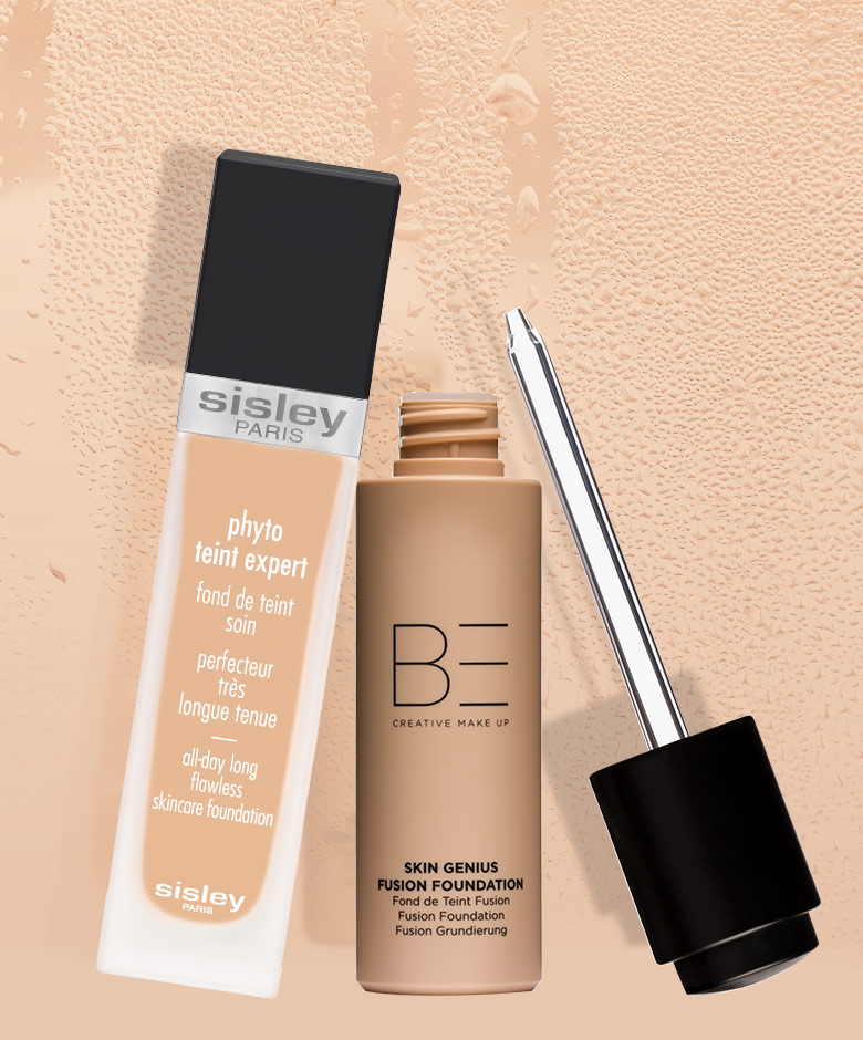 Phyto-Teint Expert van Sisley en Skin Genius Fusion Foundation van BE Creative Make Up
