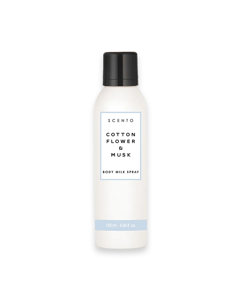 Scento Cotton Flower & Musk Body Milk Spray