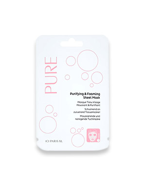 Pure Purifying & Foaming Sheet Mask van ICI PARIS XL