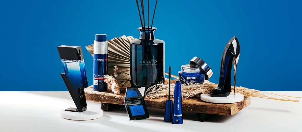 blauwe beautyproducten voor blue monday