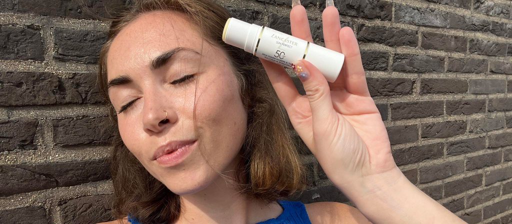 stick zonbescherming gezicht