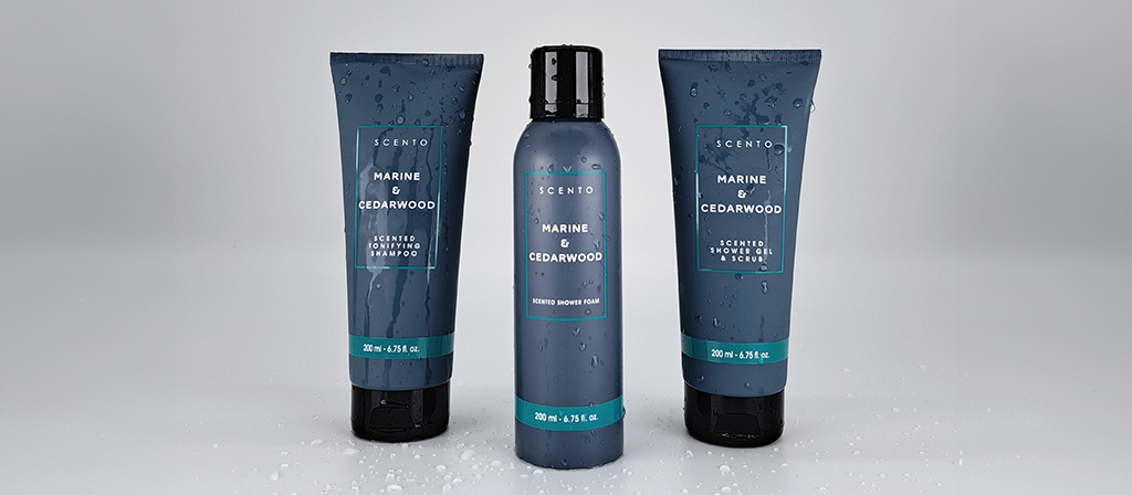 marine & cedarwood douche