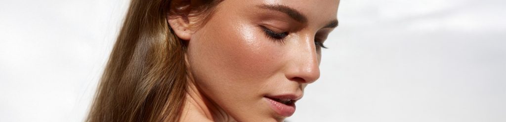 highlighter op jukbeenderen