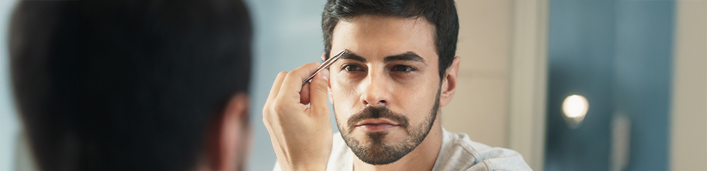 wenkbrauwen epileren als man