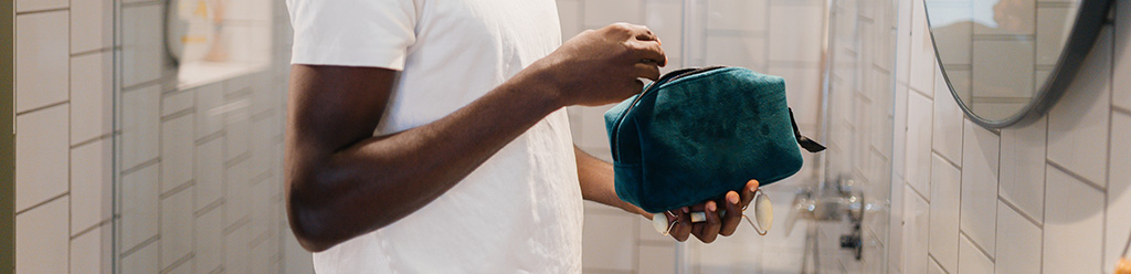 trousse de toilette homme