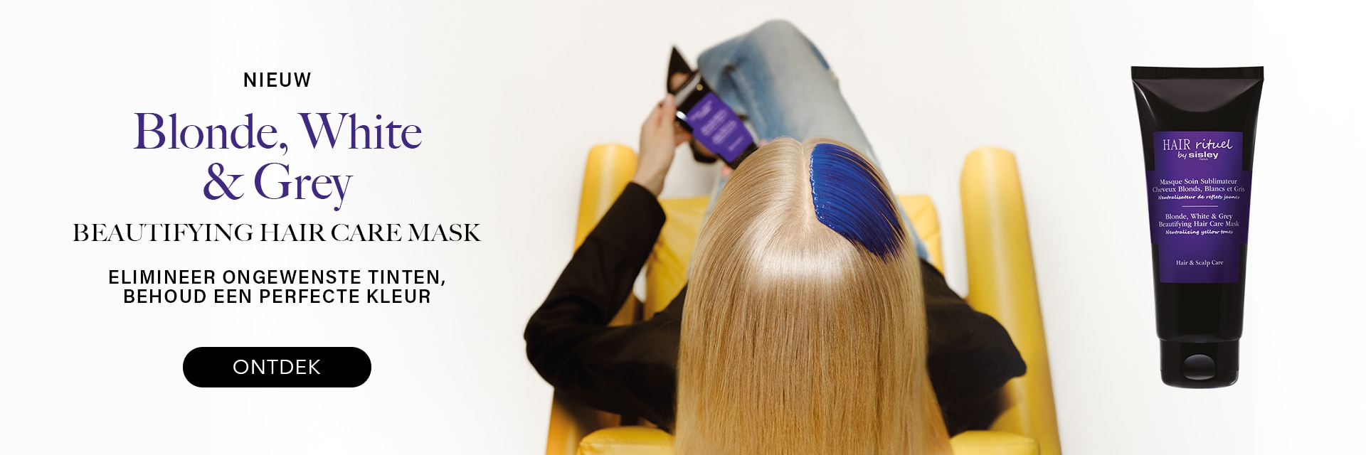 Blonde, White & Grey Beautifying Hair Care Mask Blonde, White & Grey Beautifying Hair Care Mask