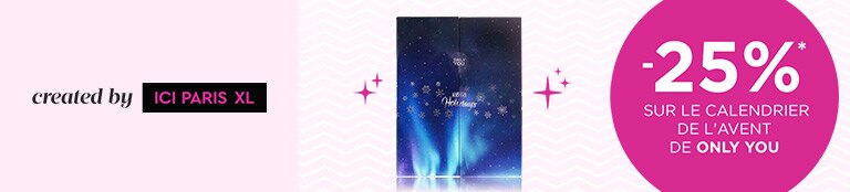 -25% sur le calendrier de l'Avent de ONLY YOU* -25% sur le calendrier de l'Avent de ONLY YOU*