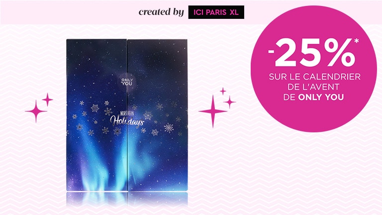 -25% sur le calendrier de l'Avent de ONLY YOU* -25% sur le calendrier de l'Avent de ONLY YOU*