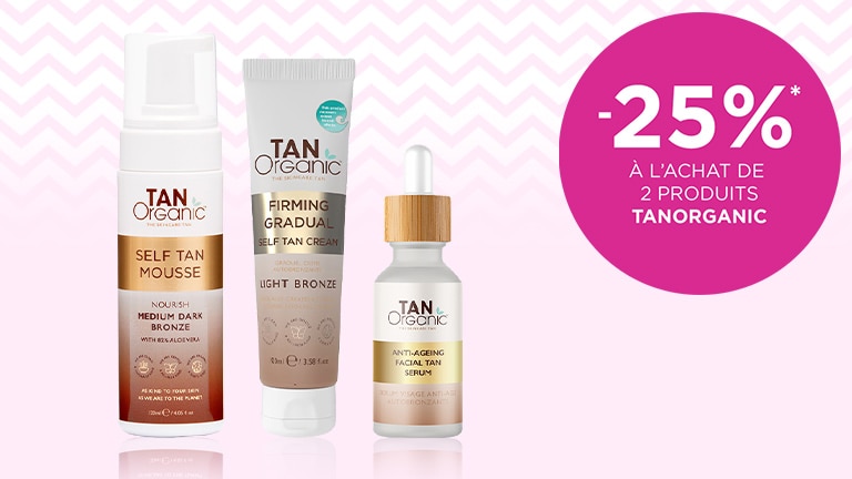 -25%* à l’achat de 2 produits TANORGANIC -25%* à l’achat de 2 produits TANORGANIC