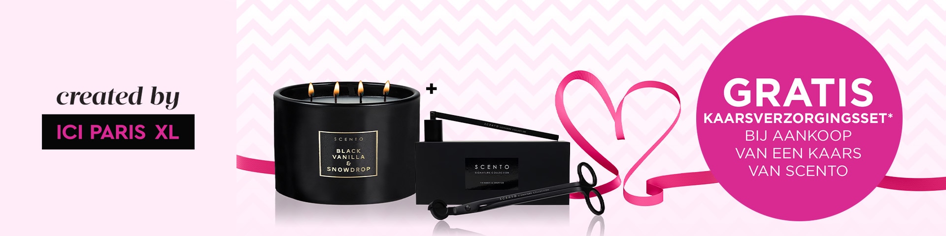 Voeg de kaarsverzorgingsset en een kaars van SCENTO toe aan je winkelmandje en ontvang de kaarsverzorgingsset gratis!* Voeg de kaarsverzorgingsset en een kaars van SCENTO toe aan je winkelmandje en ontvang de kaarsverzorgingsset gratis!*