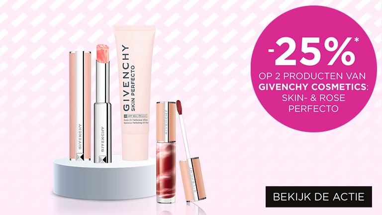 25% korting op twee producten van givenchy cosmetics 25% korting op twee producten van givenchy cosmetics