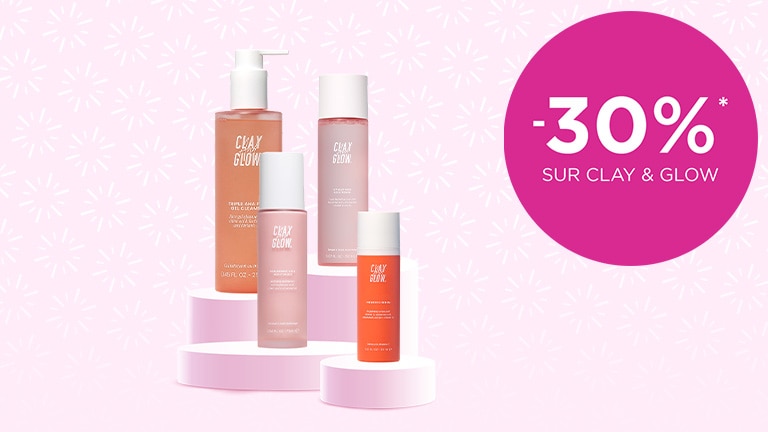 -30%%* sur CLAY AND GLOW -30%%* sur CLAY AND GLOW
