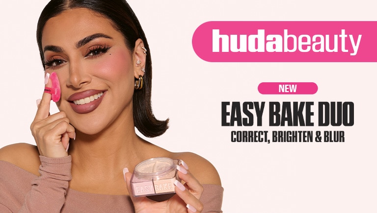 Huda Beauty: New Easy Bake Duo. Correct, brighten en blur! Huda Beauty: New Easy Bake Duo. Correct, brighten en blur!