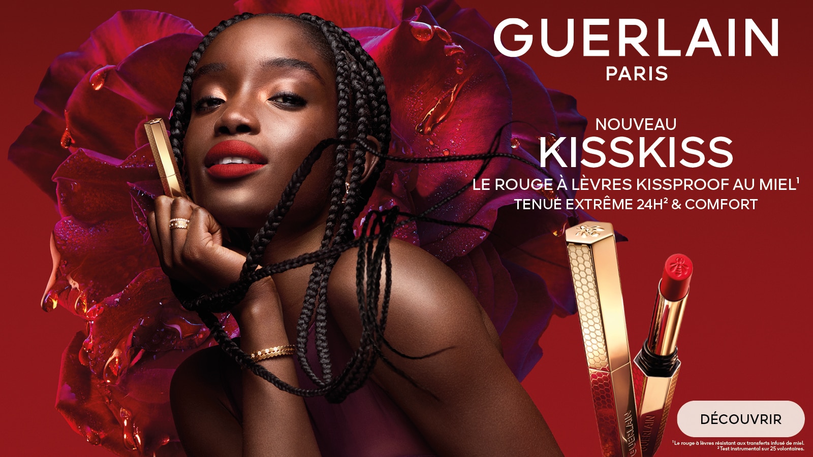 GUERLAIN KISS KISS LIPSTICK GUERLAIN KISS KISS LIPSTICK