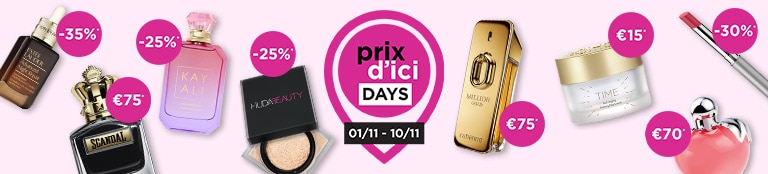 Prix d'ici days: super deals op een selectie producten* Prix d'ici days: super deals op een selectie producten*