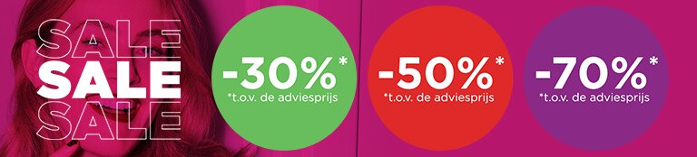 SOLDEN: tot -70%! SOLDEN: tot -70%!