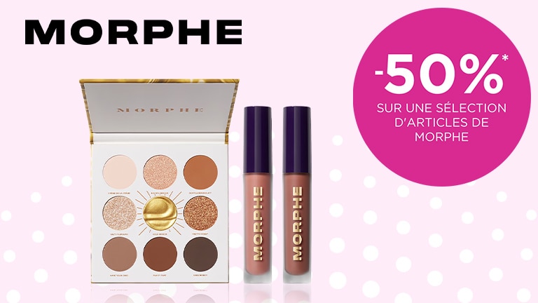 -50% sur une sélection d'articles de MORPHE* -50% sur une sélection d'articles de MORPHE*