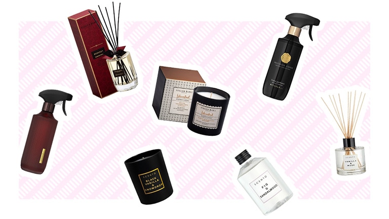 Home sprays, geurstokjes en geurkaarsen voor de herfst en winter. Home sprays, geurstokjes en geurkaarsen voor de herfst en winter.