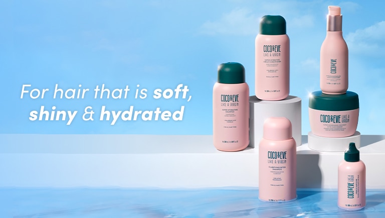 COCO & EVE - For hair that is soft, shiny and hydrated COCO & EVE - For hair that is soft, shiny and hydrated