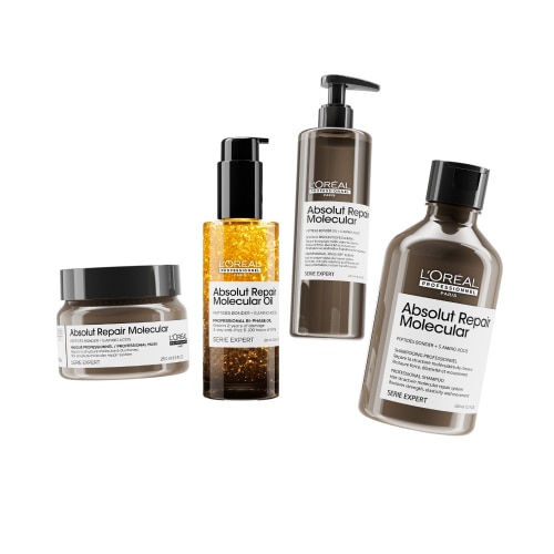 Absolut Repair Molecular L'OREAL PROFESSIONAL ABSOLUTE REPAIR MOLECULAR RANGE