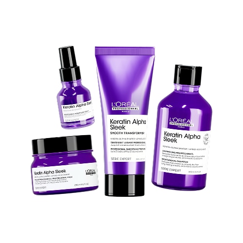 Keratin Aplha Sleek L'OREAL PROFESSIONAL KERATINE ALPHA SLEEK RANGE