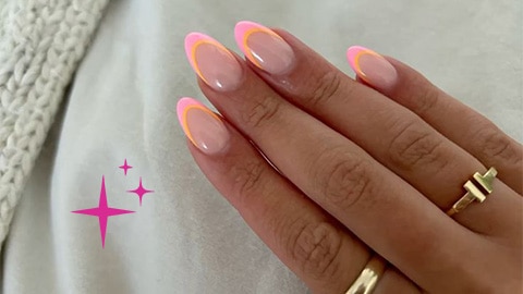 French manucure 						 French manucure