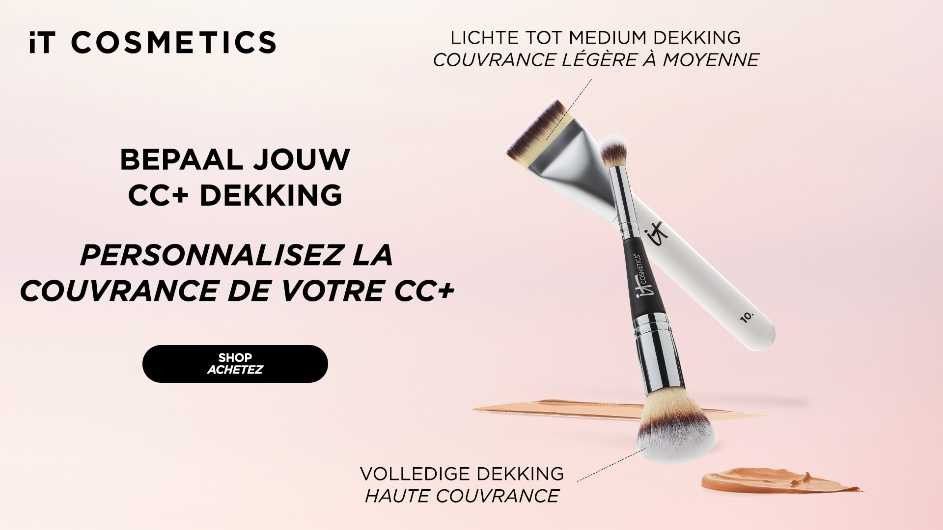 IT Cosmetics brushes - Choose your CC+ coverage IT Cosmetics brushes - Choose your CC+ coverage