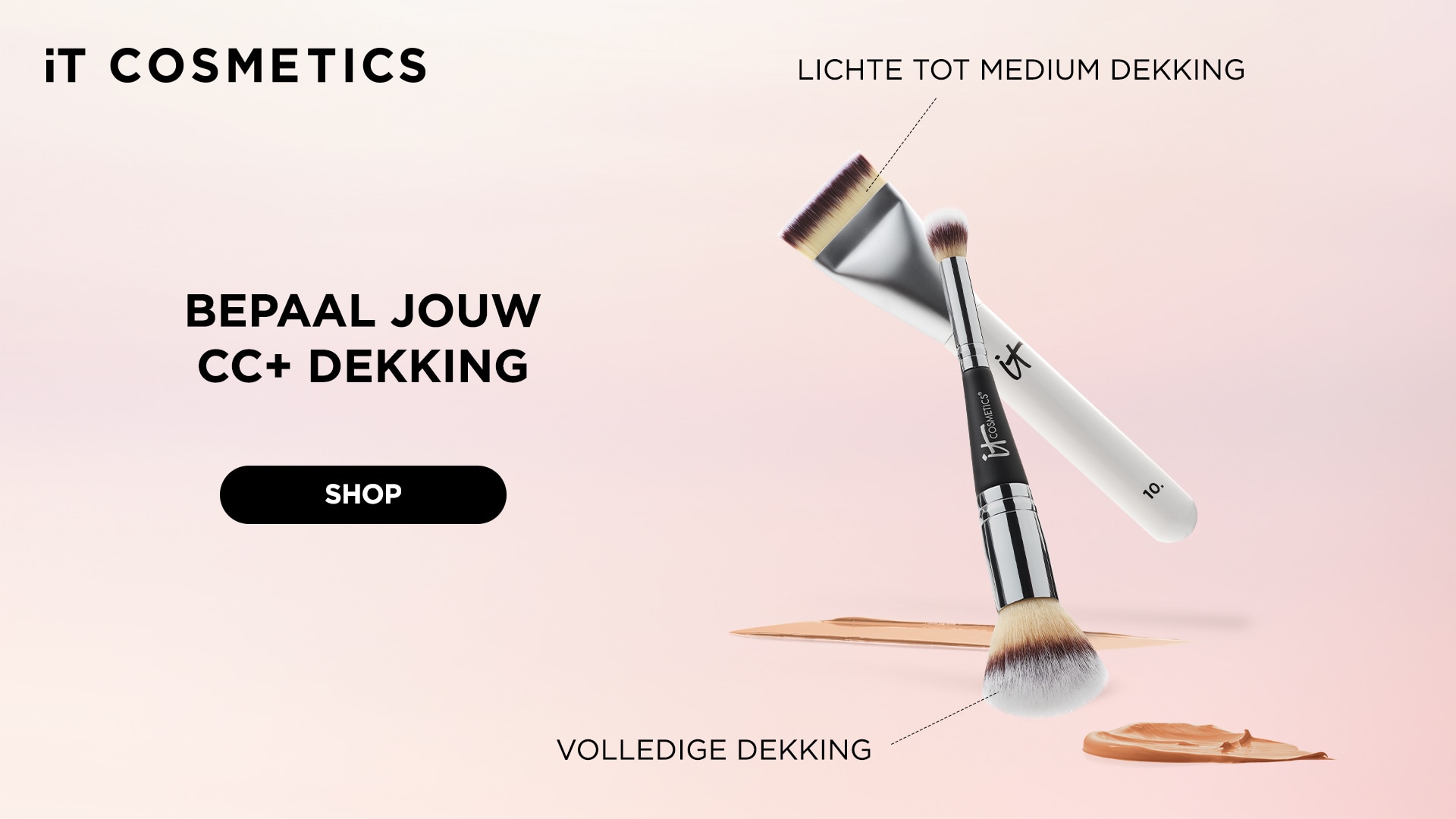 IT Cosmetics brushes - Choose your CC+ coverage IT Cosmetics brushes - Choose your CC+ coverage