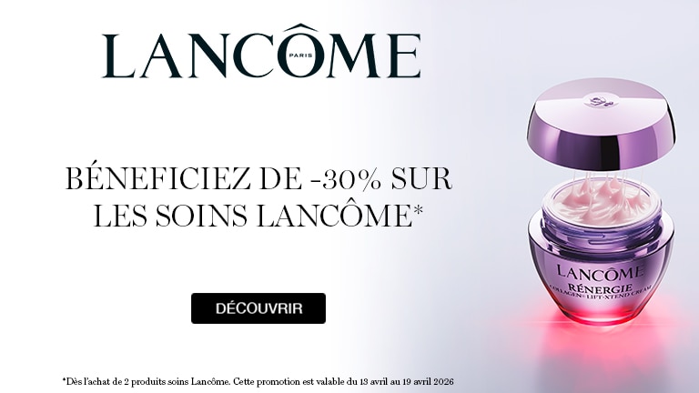 -30% à l’achat de 2 produits de soin Lancôme* -30% à l’achat de 2 produits de soin Lancôme*