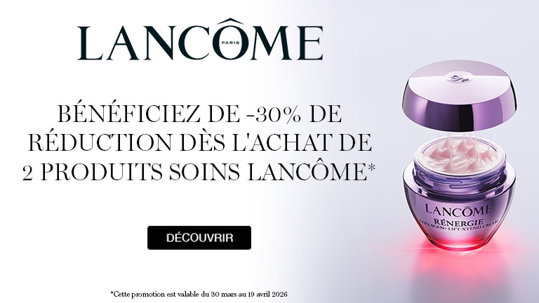 -30% à l’achat de 2 produits de soin Lancôme* -30% à l’achat de 2 produits de soin Lancôme*
