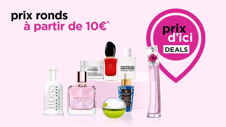 Prix ronds à partir de 10€* Prix ronds à partir de 10€*