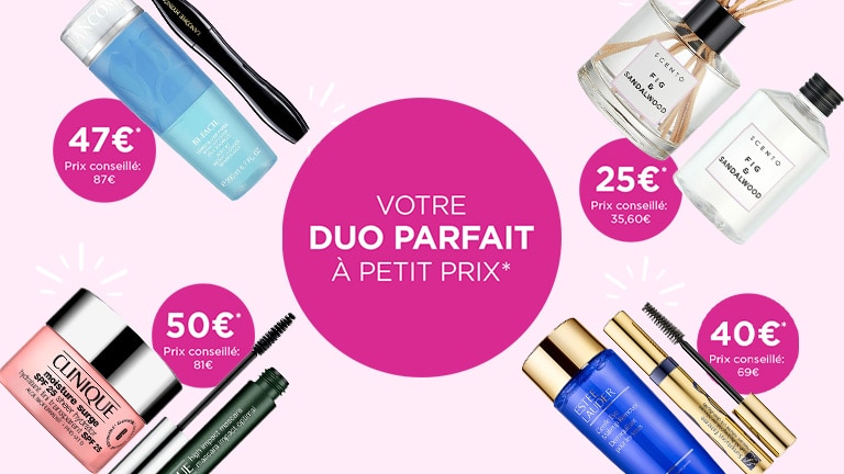 Vos duos préférés, maintenant à petit prix!* Vos duos préférés, maintenant à petit prix!*