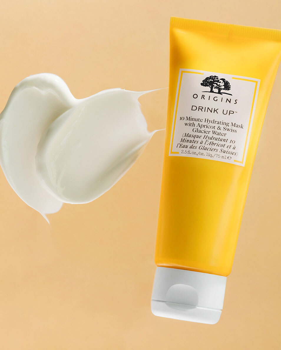 MASQUE HYDRATANT 10 MINUTES À L'ABRICOT ET À L'ABRICOT ET À L'EAU DES GLACIERS