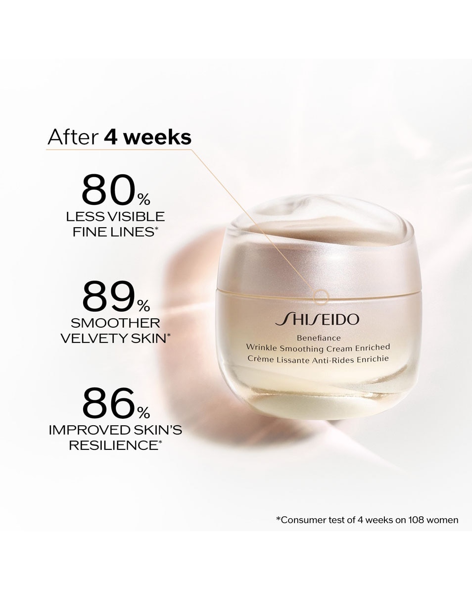 SHISEIDO BENEFIANCE CREME LISSANTE ANTI-RIDES ENRICHIE 50 ML 3