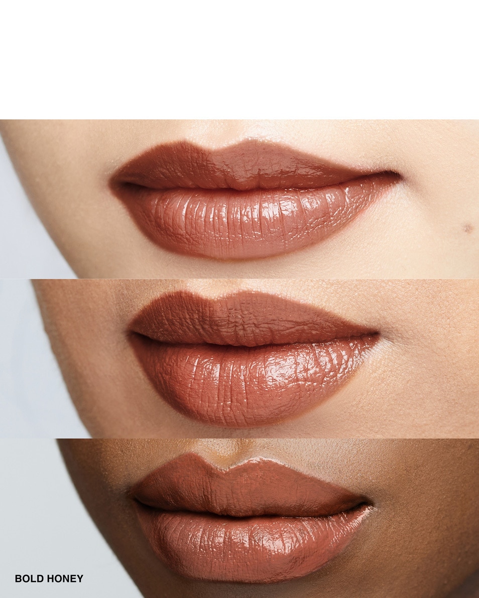 BOBBI BROWN Luxe Shine Intense ROUGE À LÈVRES HYDRATANT- FINI BRILLANT- COULEUR INTENSE BOLD HONEY 3