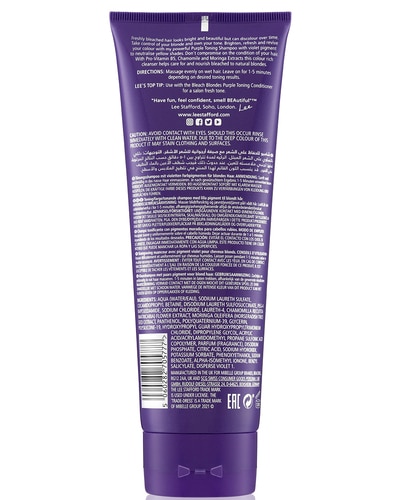 LEE STAFFORD BLEACH BLONDES PURPLE TONING SHAMPOO 250 ML