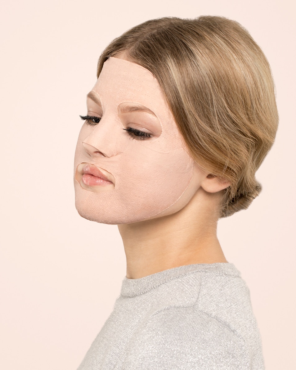 SILKMUD™ PINK FRENCH CLAY PURIFYING MUD SHEET MASK