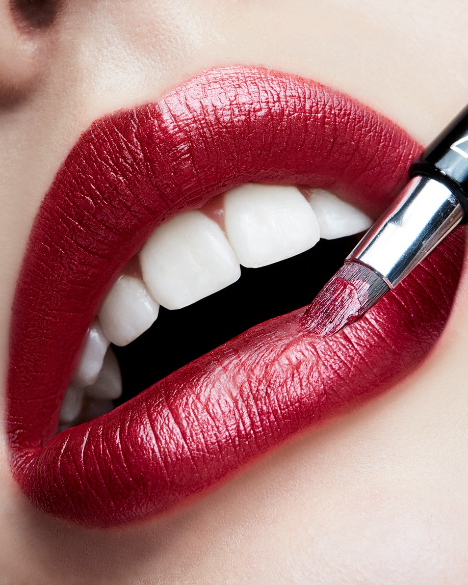 M.A.C FROST LIPSTICK ROUGE À LÈVRES PERLÉ - FINI SEMI-LUSTRÉ New York Apple 3