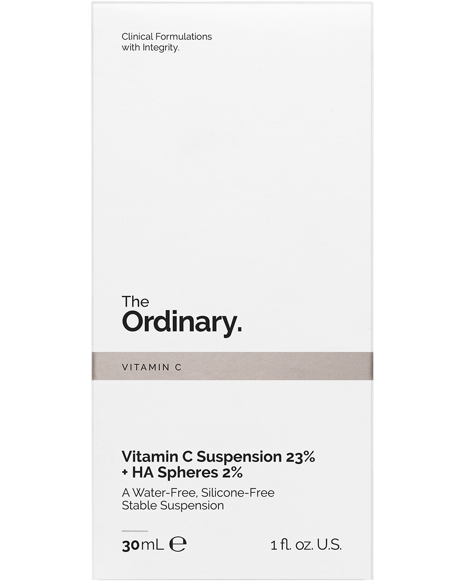 THE ORDINARY VITAMIN C VITAMIN C SUSPENSION 23% + HA SPHERES 2% 30 ML 3