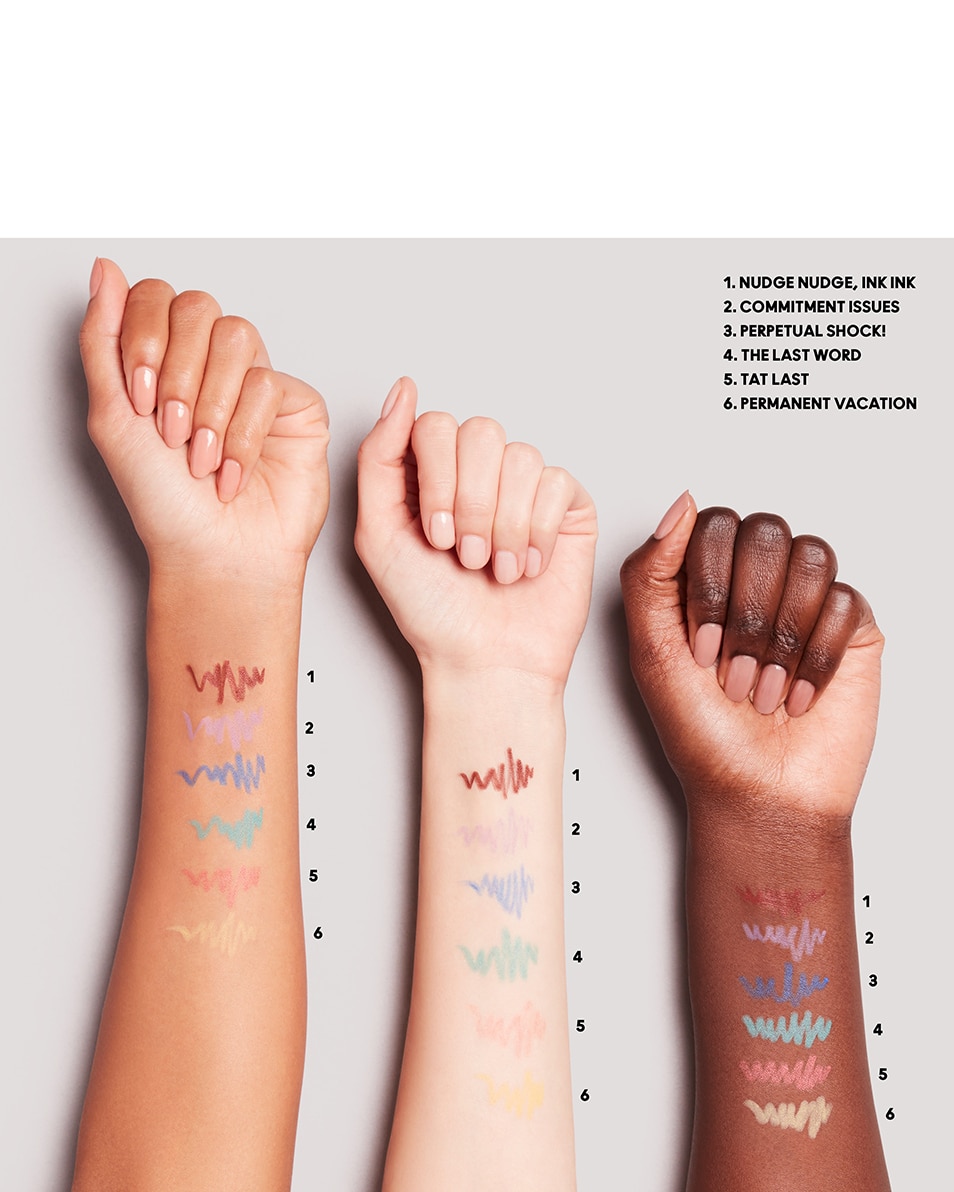 M.A.C COLOUR EXCESS GEL PENCIL EYELINER WATERPROOF OOGPOTLOOD - 24U LANGHOUDEND Nudge Nudge, Ink Ink 3