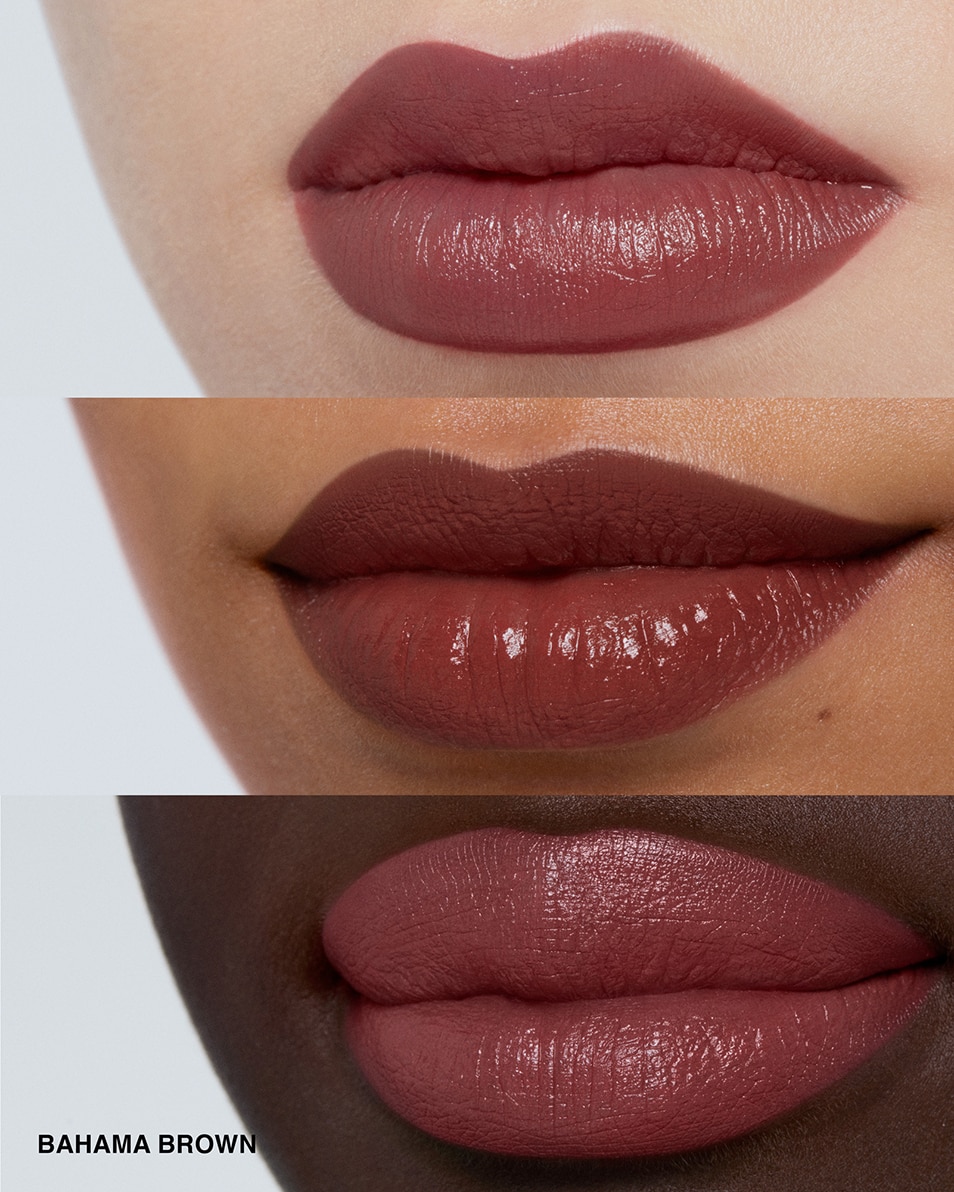 BOBBI BROWN LUXE LIP COLOR ROUGE A LEVRES - FORMULE SATINÉ- HYDRATATION LONGUE DUREE Bahama Brown
