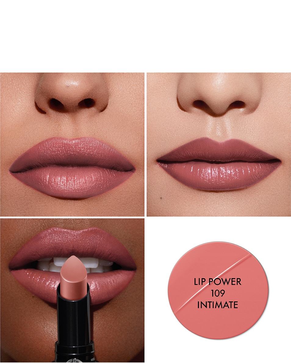 ARMANI BEAUTY LIP POWER LIPSTICK 109 - Intimate 3