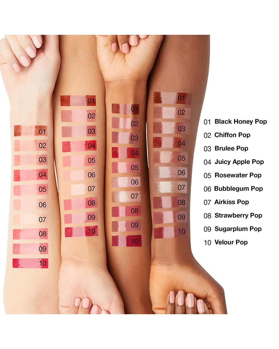 CLINIQUE POP PLUSH™ CREAMY LIP GLOSS GLOSS À LÈVRES HYDRATANT Bubblegum Pop 3
