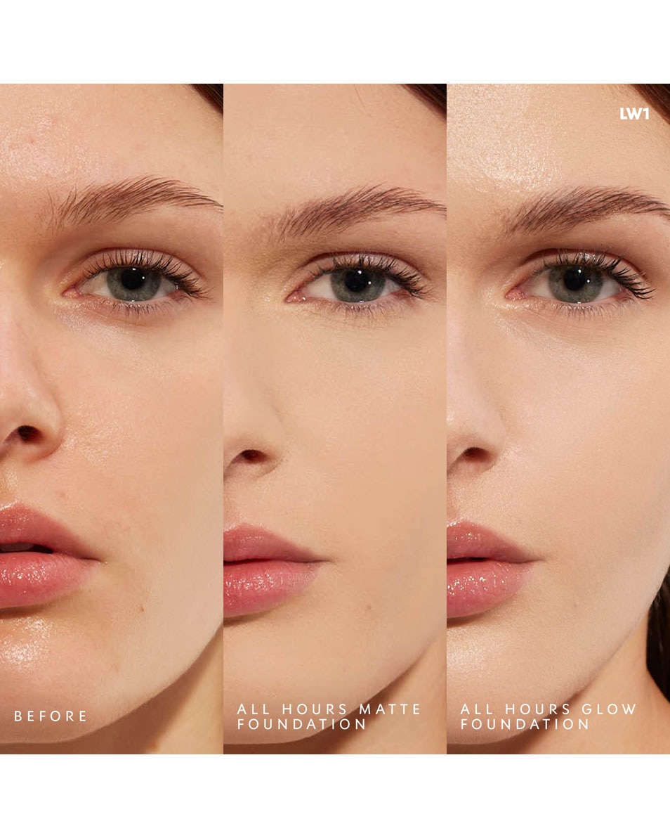 YVES SAINT LAURENT All Hours Matte Luminous Matte Foundation LW1 - Light Warm 1 3