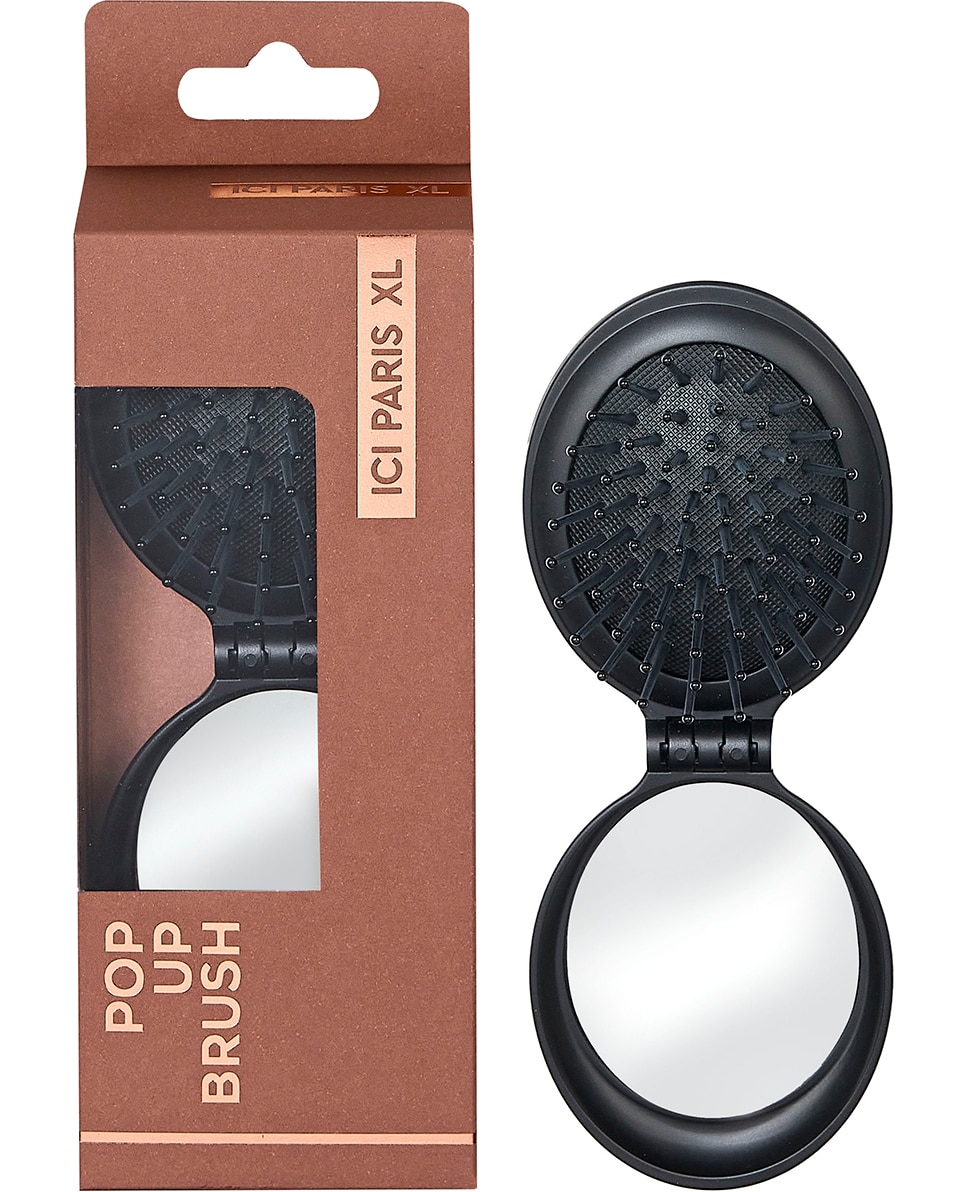 ICI PARIS XL ACCESSORIES BROSSE DÉPLIANTE AVEC MIROIR 1 ST 3